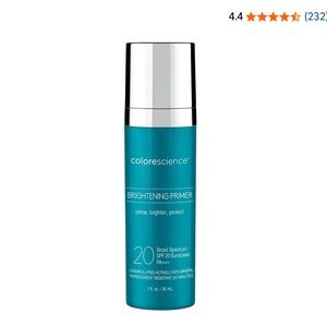 NIB Colorescience Brightening Primer SPF 20 | Mineral Sunscreen | 1 oz |